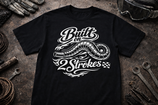 9X Built on 2 Strokes T-Shirt