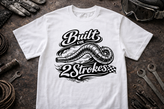 9X Built on 2 Strokes T-Shirt